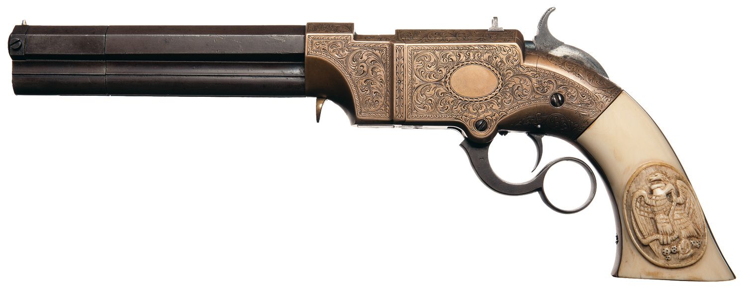 Оружейные системы XIX столетия: магазинный пистолет «Волканик»
