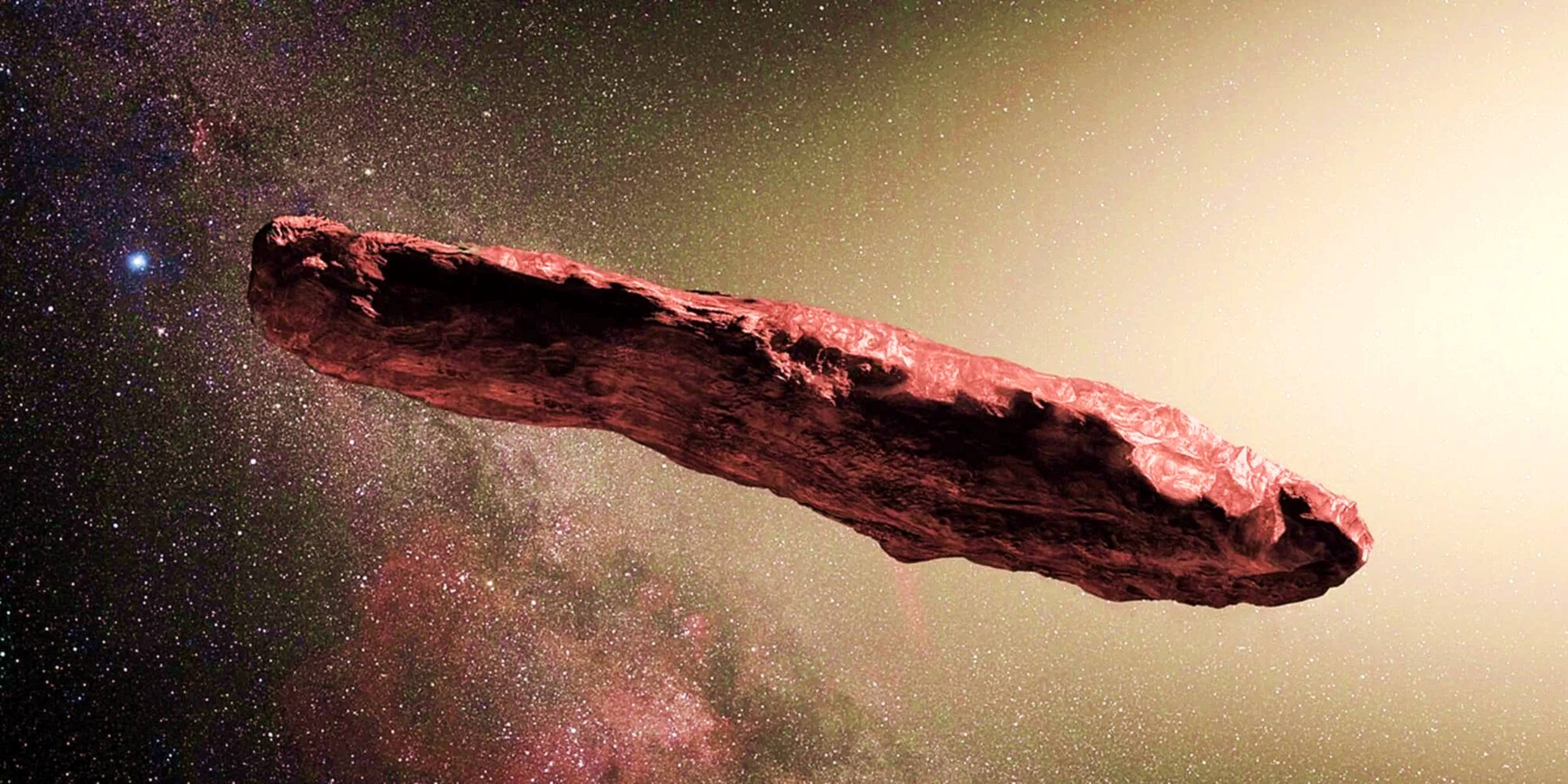Чем объясняется странная форма астероида Оумумуа