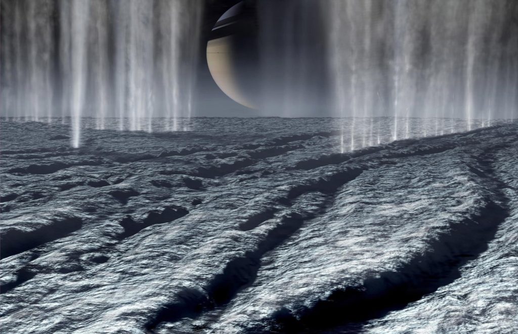 Энцелад: Маленькая луна с подлёдным и, возможно, обитаемым морем