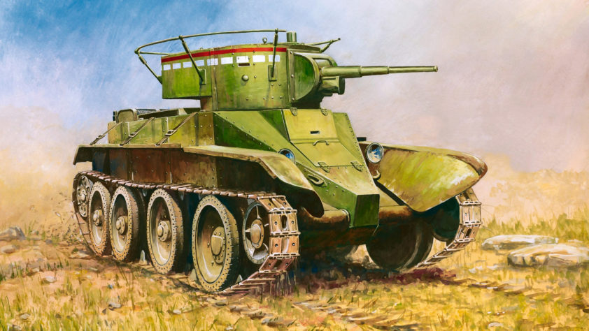 Скрытые достоинства: Почему только в СССР строились колёсно-гусеничные танки?